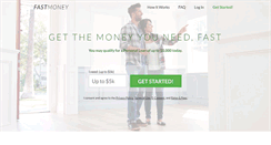 Desktop Screenshot of fastmoney.com